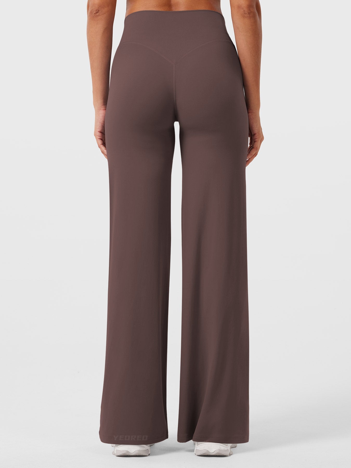 Yeoreo | The High-Waist Seamless-Front Straight-Leg Leggings