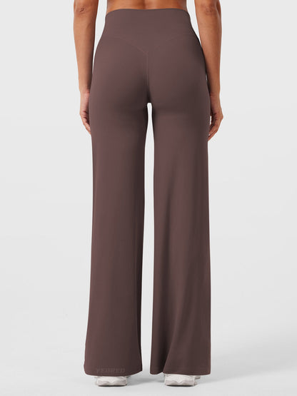 Yeoreo | The High-Waist Seamless-Front Straight-Leg Leggings