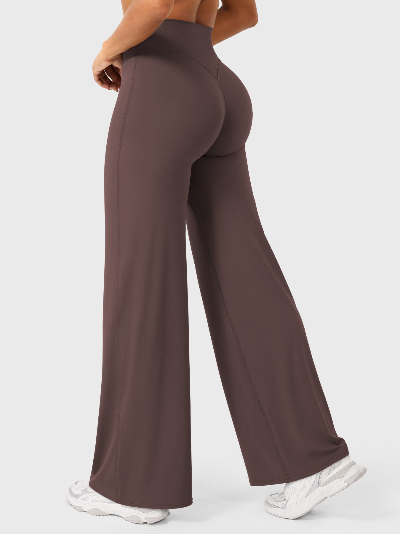 Yeoreo | The High-Waist Seamless-Front Straight-Leg Leggings