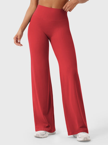 Yeoreo | The High-Waist Seamless-Front Straight-Leg Leggings