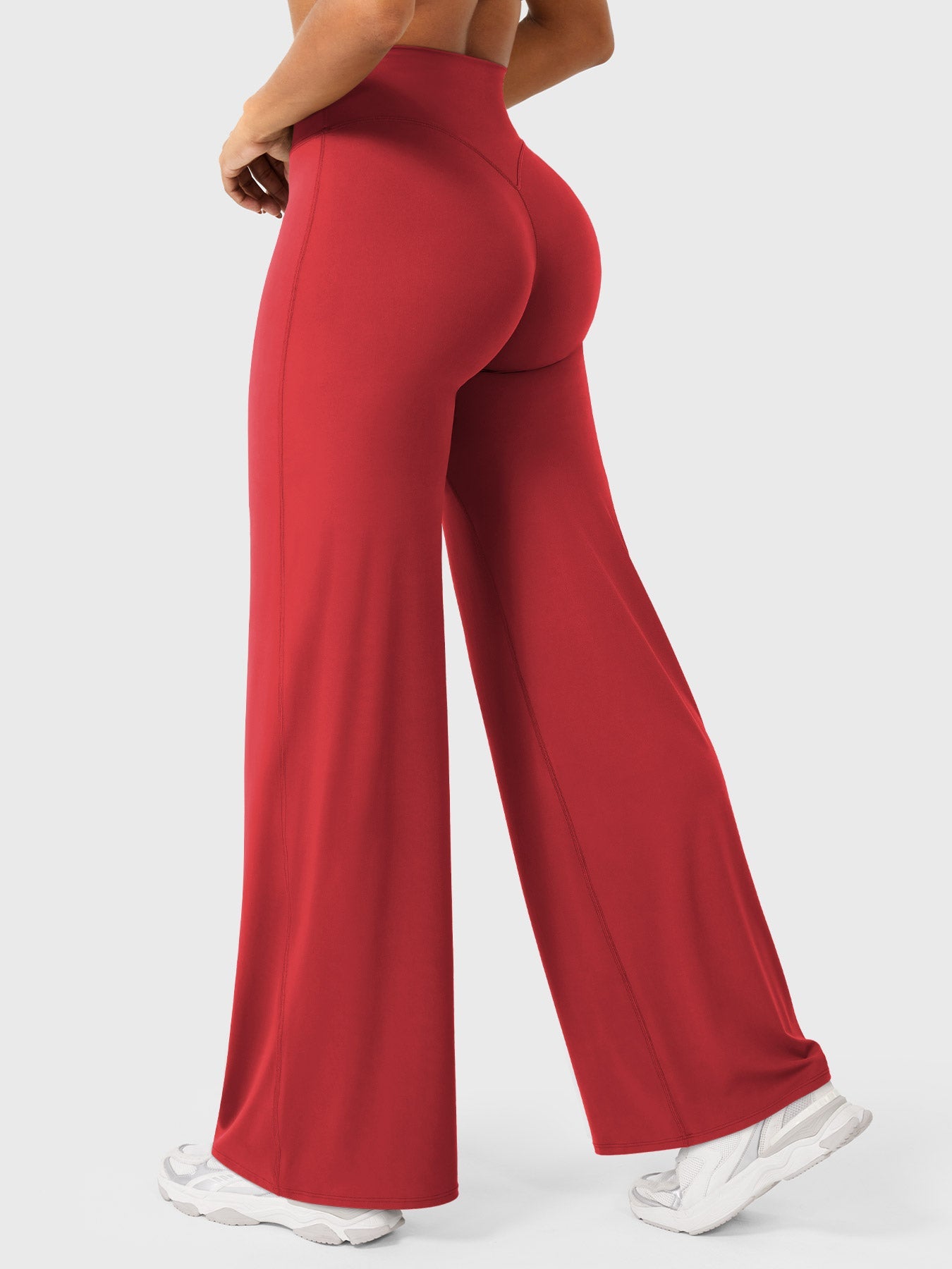 Yeoreo | The High-Waist Seamless-Front Straight-Leg Leggings