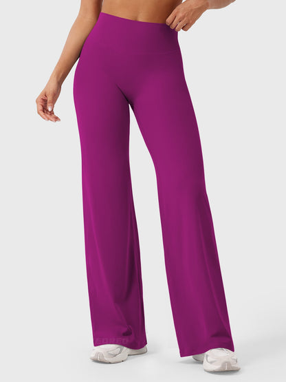 Yeoreo | The High-Waist Seamless-Front Straight-Leg Leggings