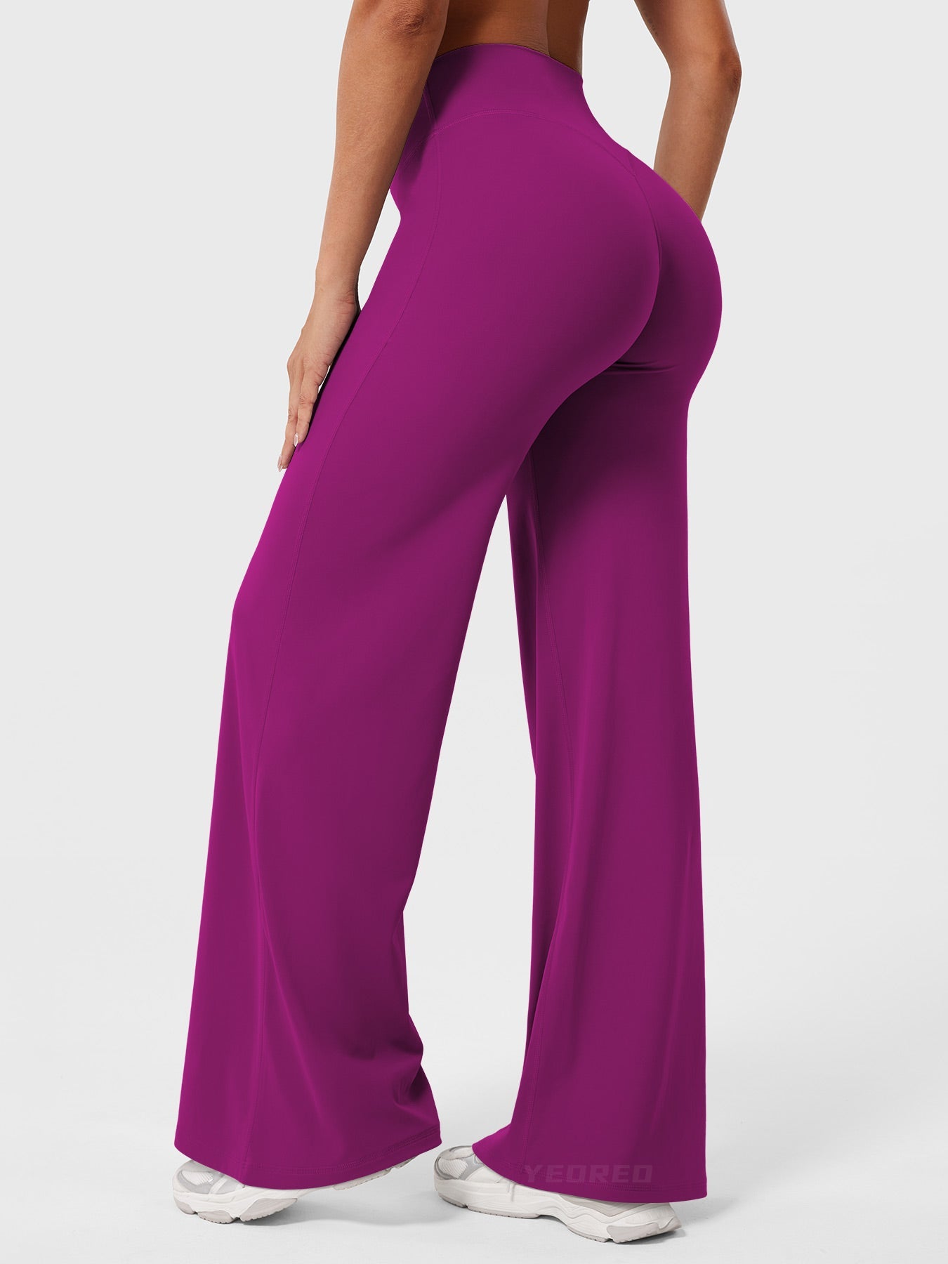 Yeoreo | The High-Waist Seamless-Front Straight-Leg Leggings