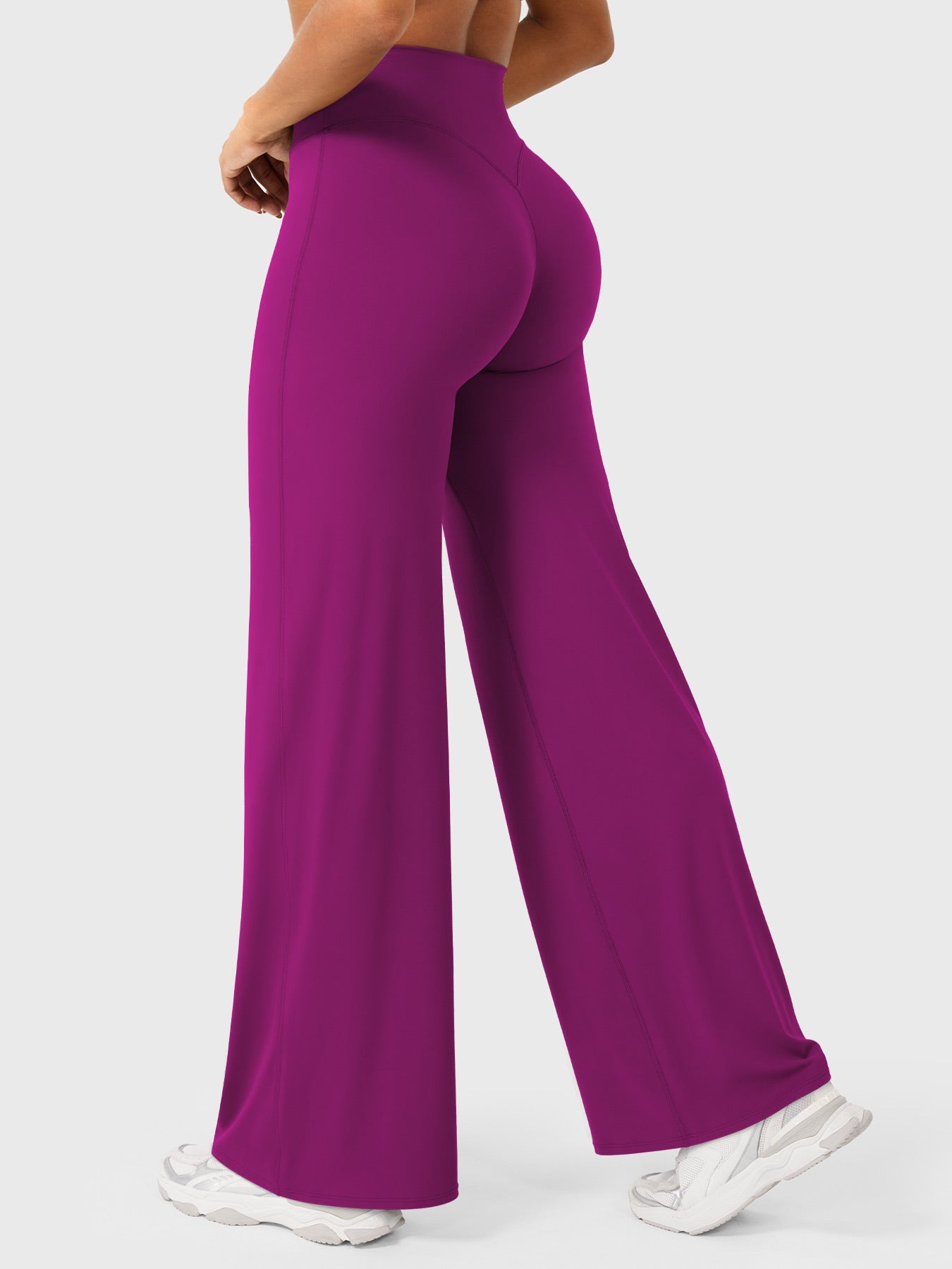 Yeoreo | The High-Waist Seamless-Front Straight-Leg Leggings