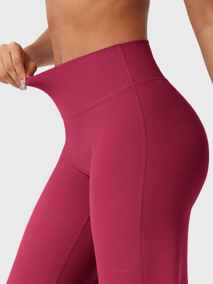 Yeoreo | The High-Waist Seamless-Front Straight-Leg Leggings
