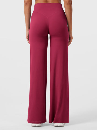 Yeoreo | The High-Waist Seamless-Front Straight-Leg Leggings