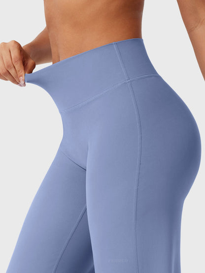 Yeoreo | The High-Waist Seamless-Front Straight-Leg Leggings