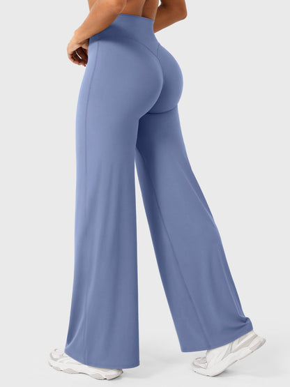 Yeoreo | The High-Waist Seamless-Front Straight-Leg Leggings