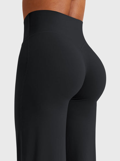 Yeoreo | The High-Waist Seamless-Front Straight-Leg Leggings
