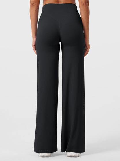 Yeoreo | The High-Waist Seamless-Front Straight-Leg Leggings