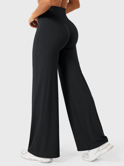 Yeoreo | The High-Waist Seamless-Front Straight-Leg Leggings